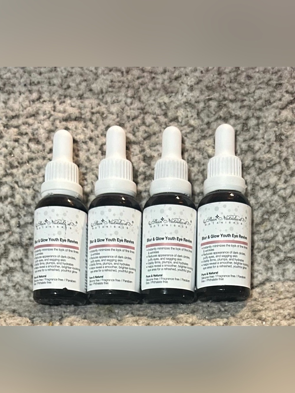 Skin Nutrition Bar & Glow Youth Eye Revive Serum Set of 4